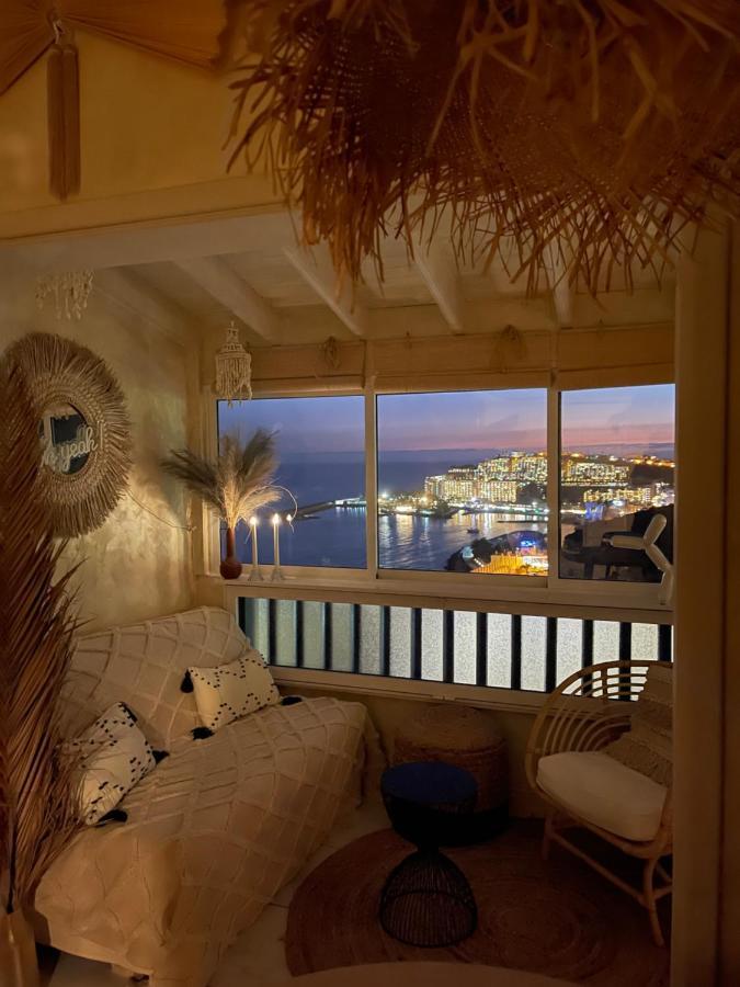 Boho Style Bungalow With Ocean View Mogan Exterior photo